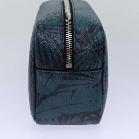 SAINT LAURENT Pouch PVC Green Auth ac3173 - Picture 7 of 16